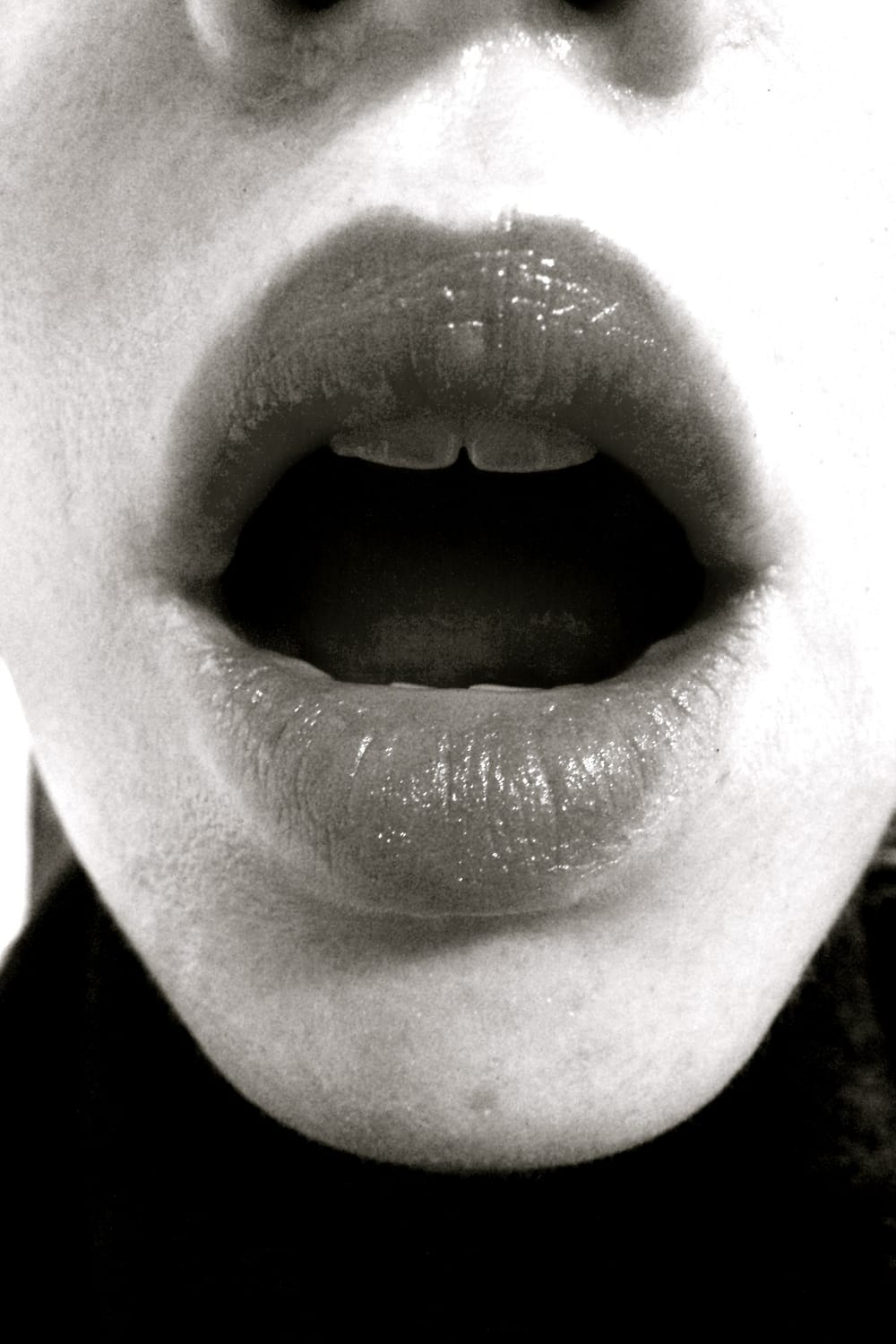 big lips woman